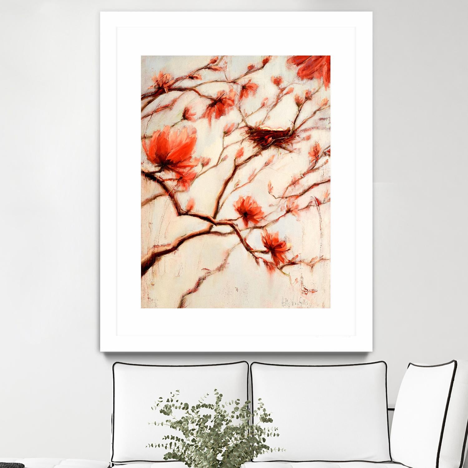 Flush with Possibilities by Holly Van Hart on GIANT ART - multicolor floral/still life; contemporary