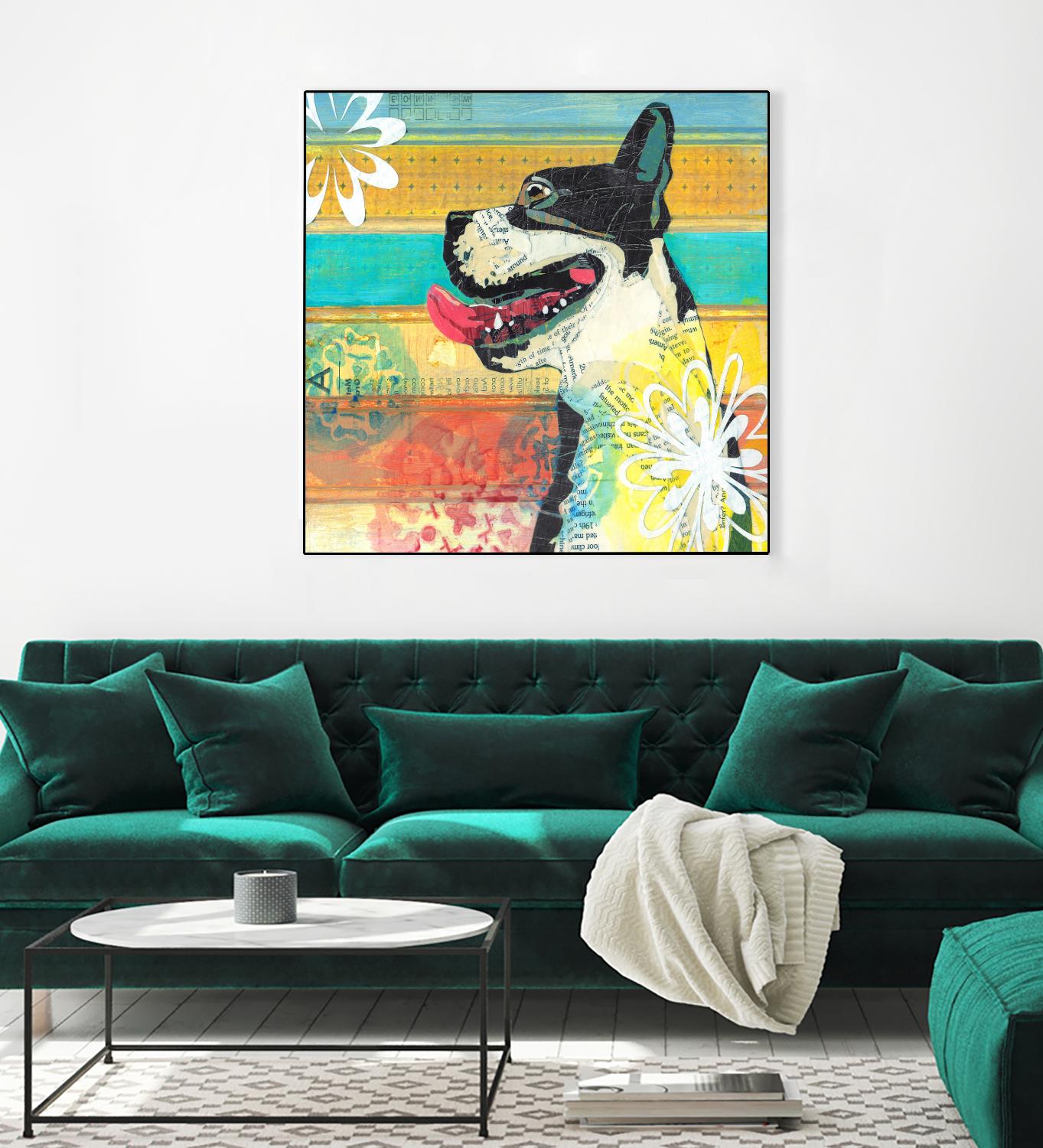 Beast Friend by Judy Verhoeven on GIANT ART - multicolor animals; contemporary