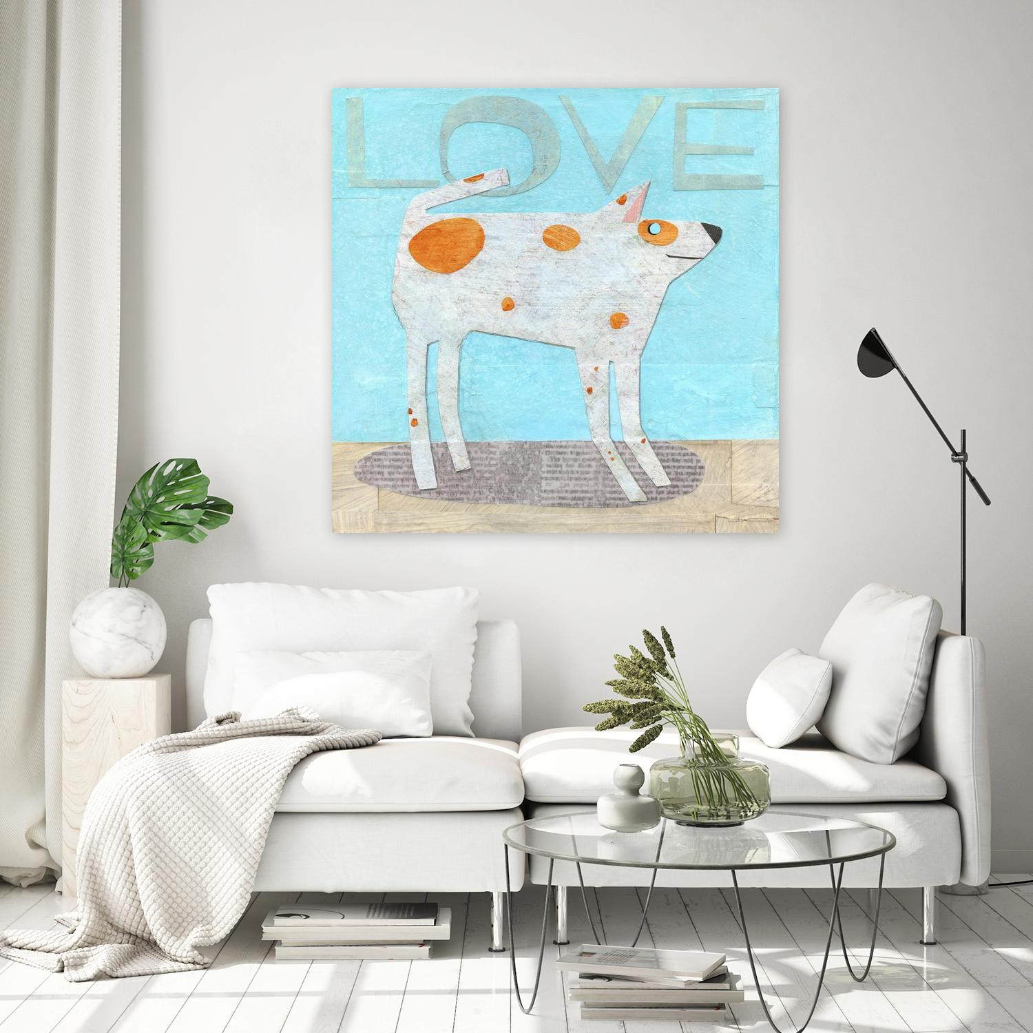 Faithful Friend by Judy Verhoeven on GIANT ART - multicolor animals; contemporary; novelty