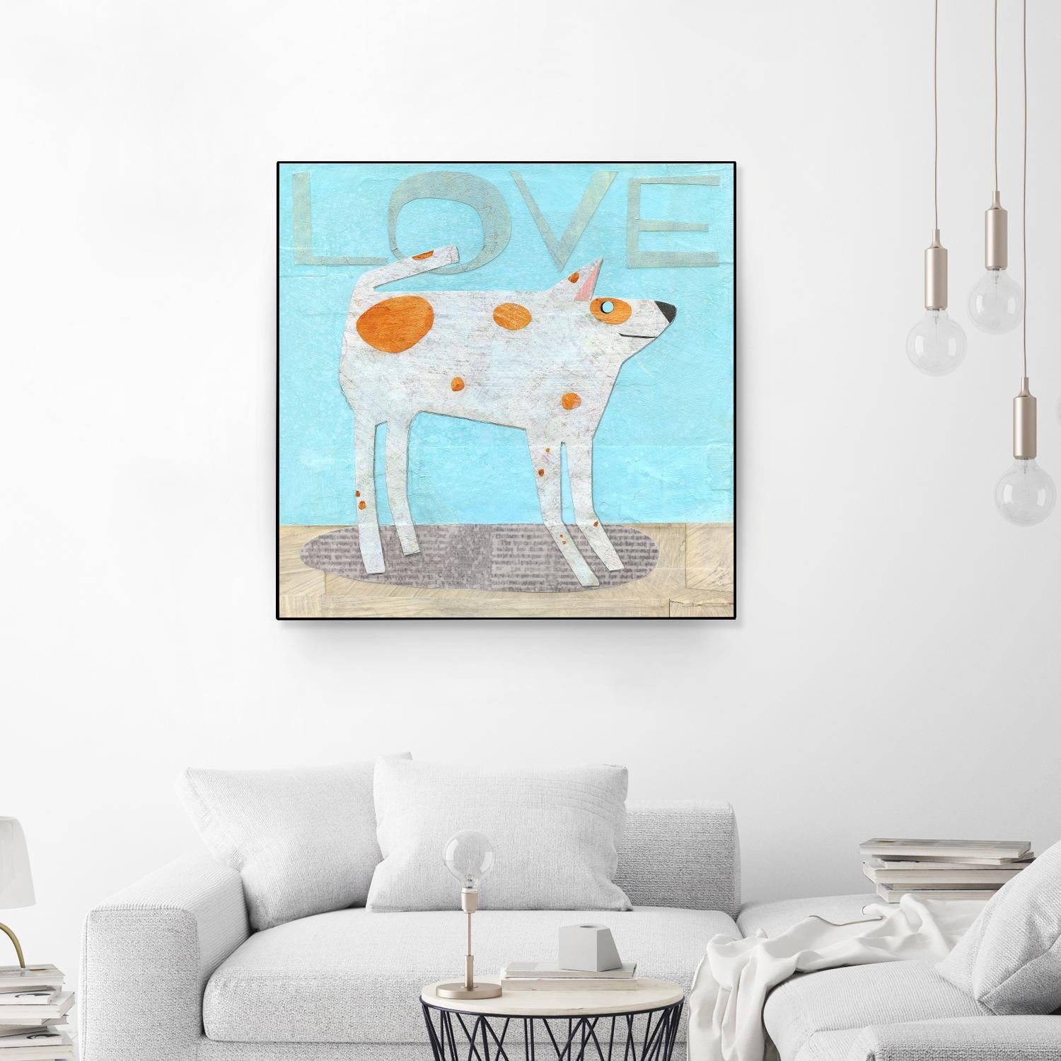 Faithful Friend by Judy Verhoeven on GIANT ART - multicolor animals; contemporary; novelty