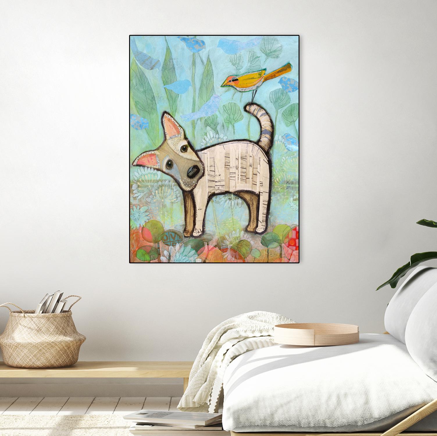 Milk & Cookie by Judy Verhoeven on GIANT ART - multicolor animals; contemporary