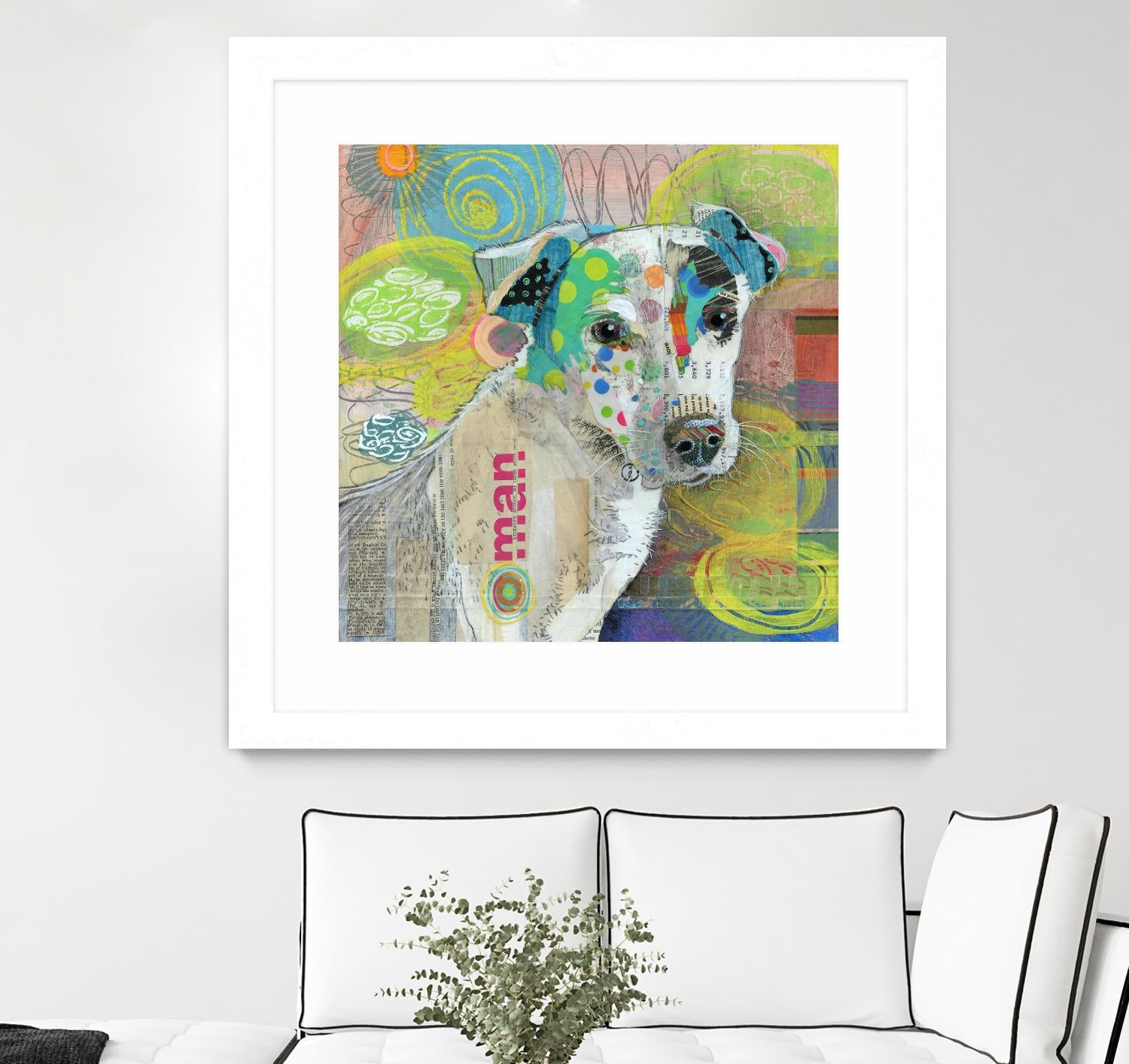 The Ham Man by Judy Verhoeven on GIANT ART - multicolor animals; contemporary