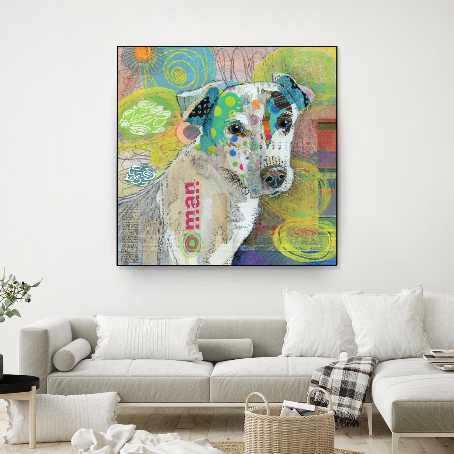 The Ham Man by Judy Verhoeven on GIANT ART - multicolor animals; contemporary