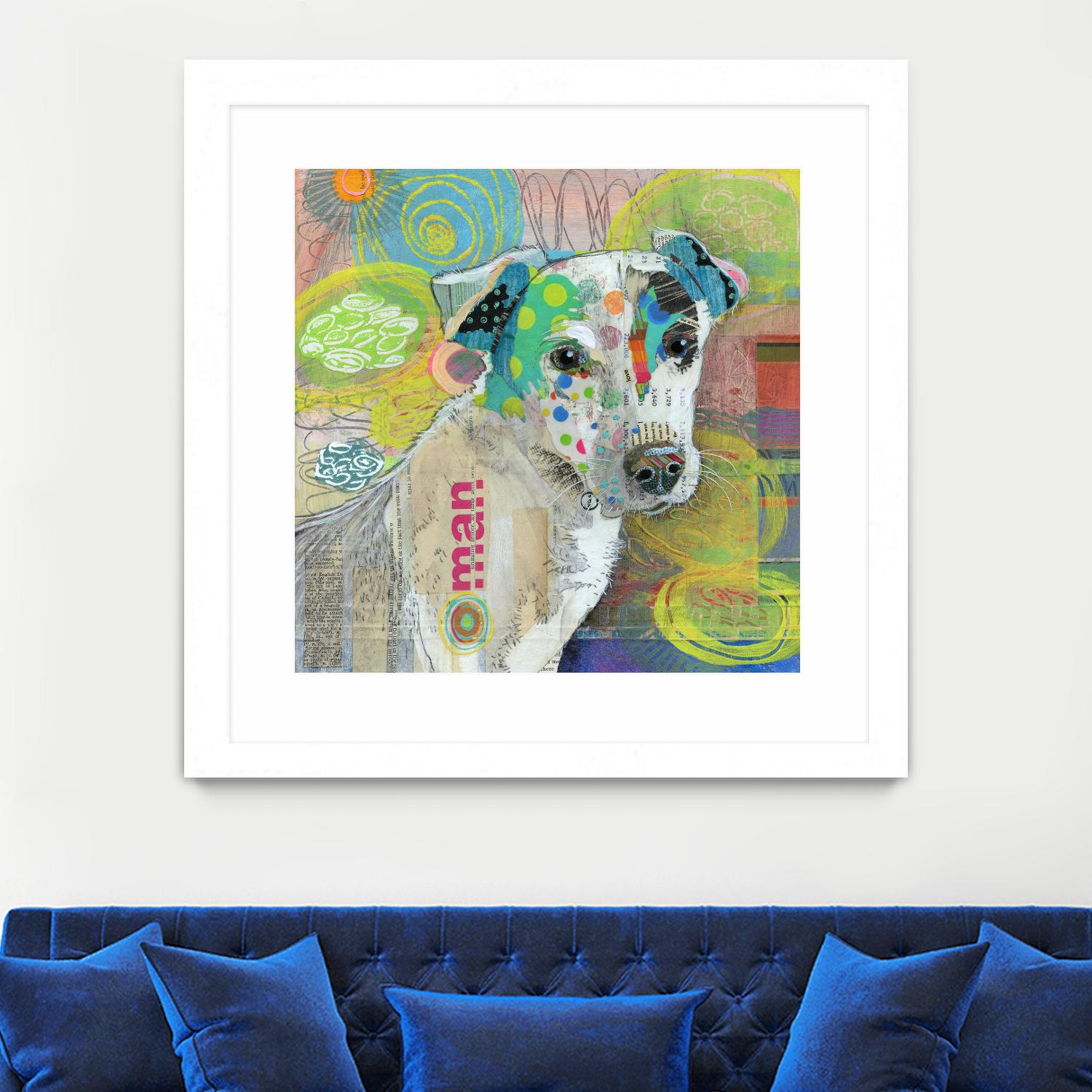 The Ham Man by Judy Verhoeven on GIANT ART - multicolor animals; contemporary