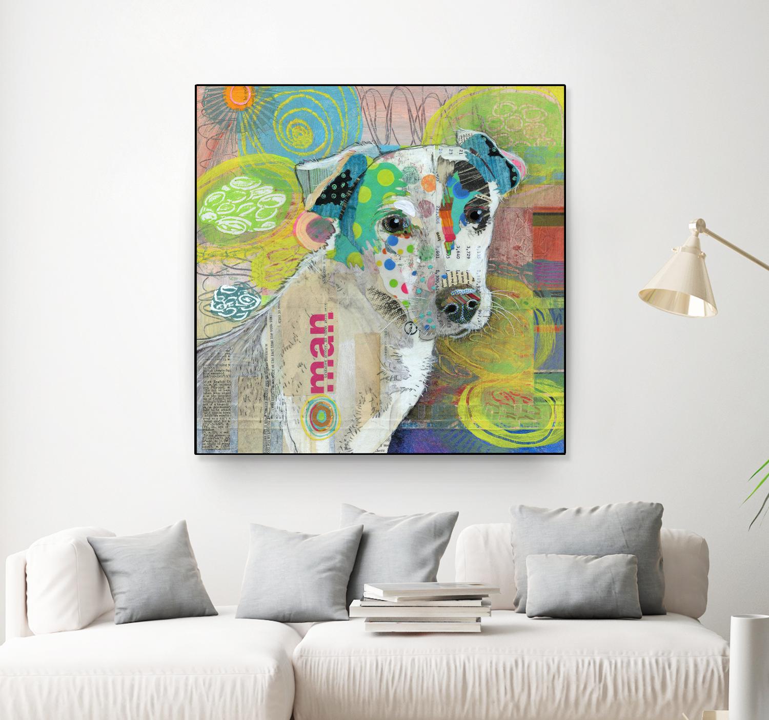 The Ham Man by Judy Verhoeven on GIANT ART - multicolor animals; contemporary