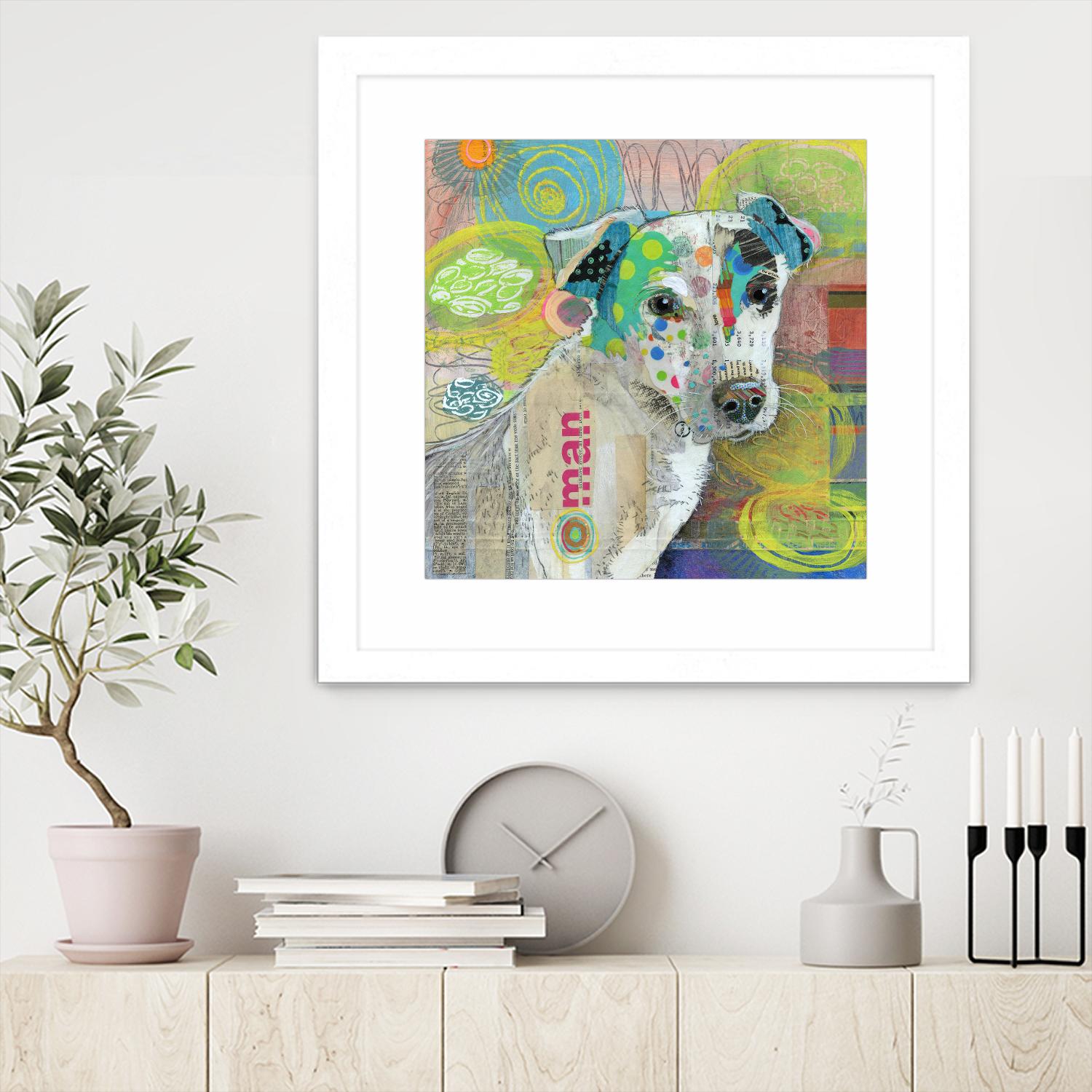 The Ham Man by Judy Verhoeven on GIANT ART - multicolor animals; contemporary