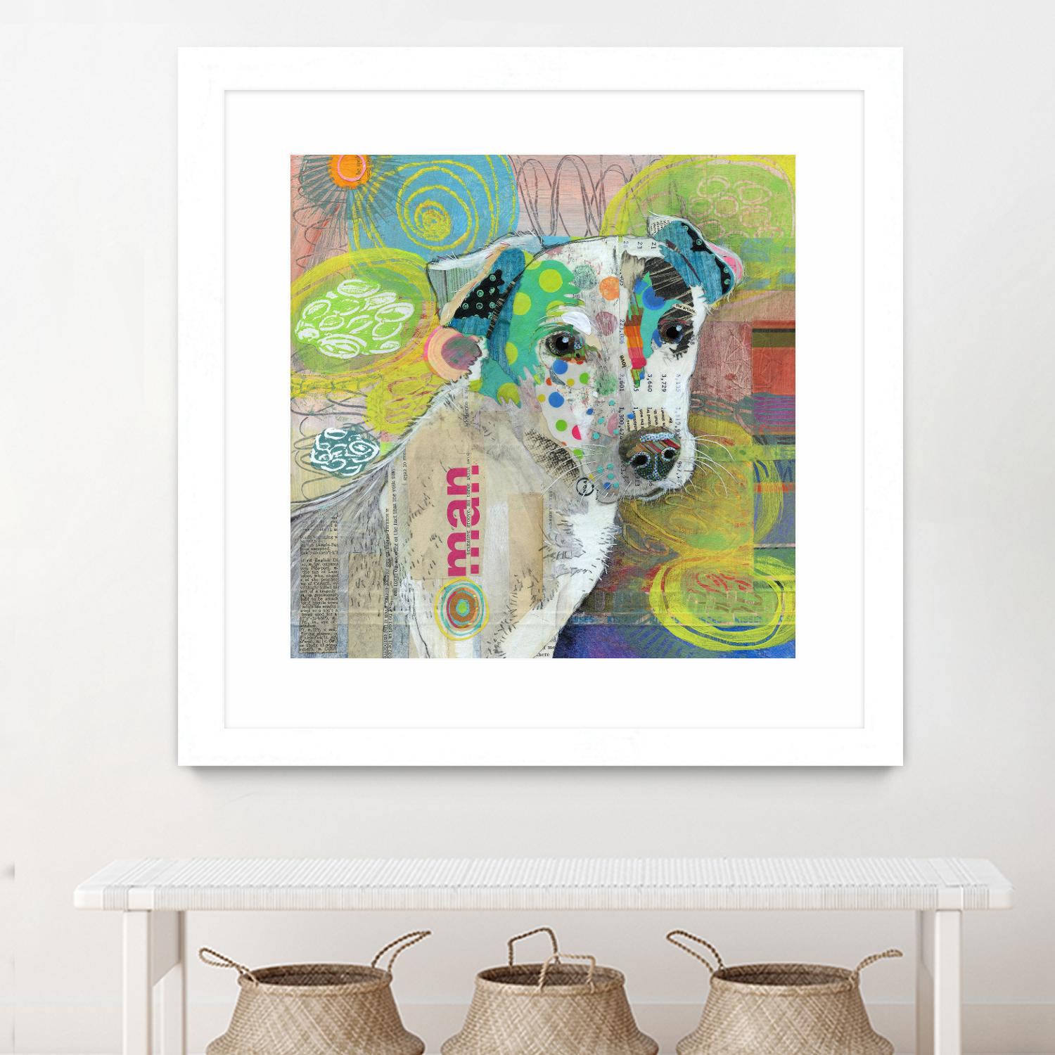 The Ham Man by Judy Verhoeven on GIANT ART - multicolor animals; contemporary