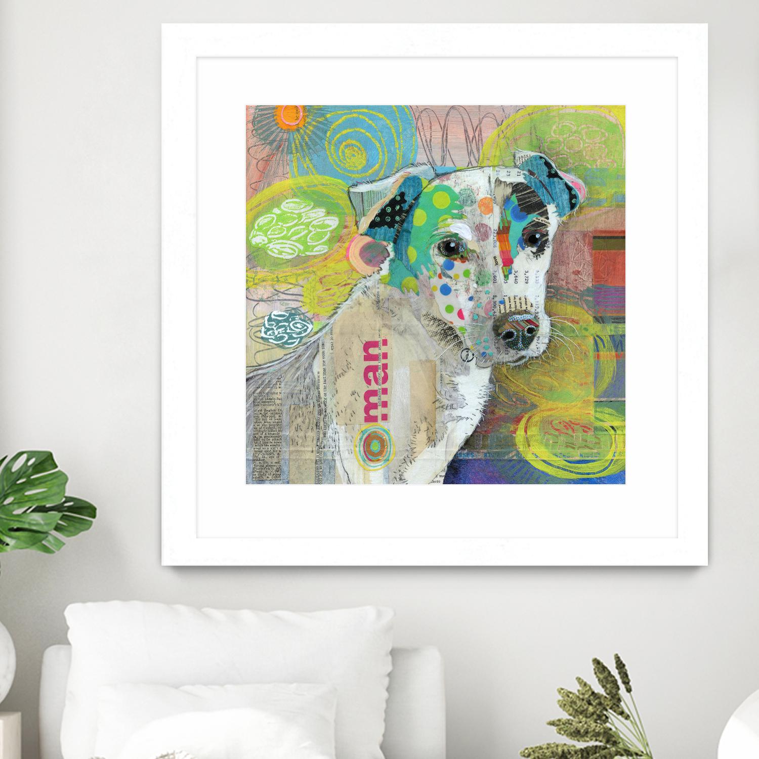 The Ham Man by Judy Verhoeven on GIANT ART - multicolor animals; contemporary