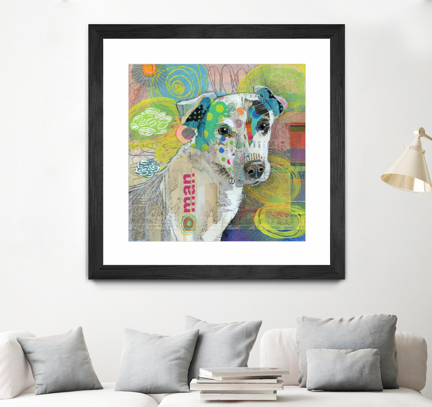 The Ham Man by Judy Verhoeven on GIANT ART - multicolor animals; contemporary