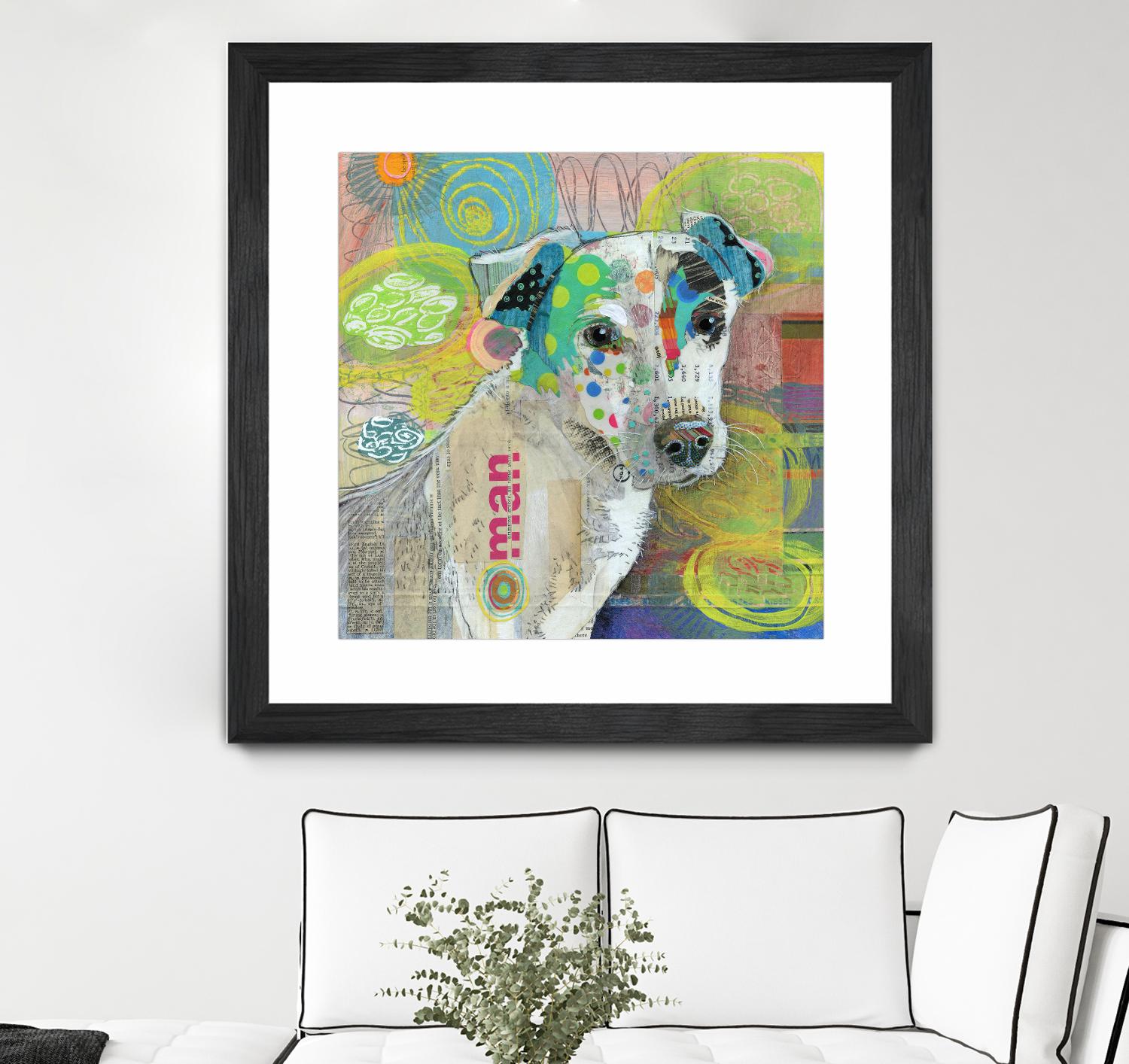 The Ham Man by Judy Verhoeven on GIANT ART - multicolor animals; contemporary