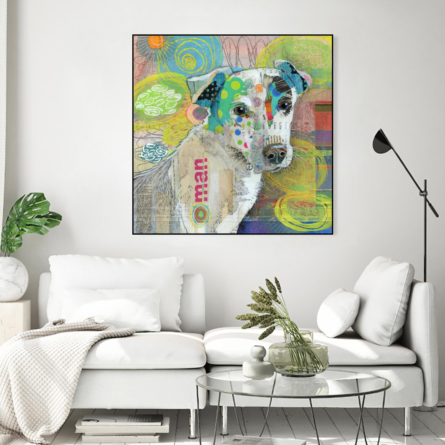 The Ham Man by Judy Verhoeven on GIANT ART - multicolor animals; contemporary