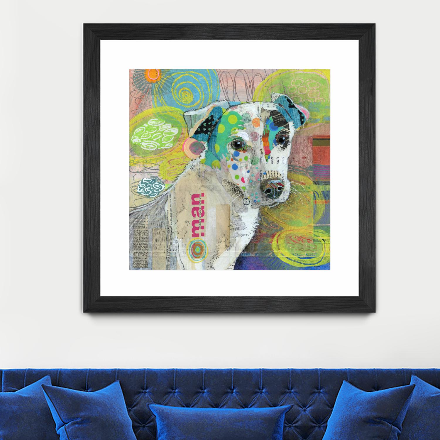 The Ham Man by Judy Verhoeven on GIANT ART - multicolor animals; contemporary