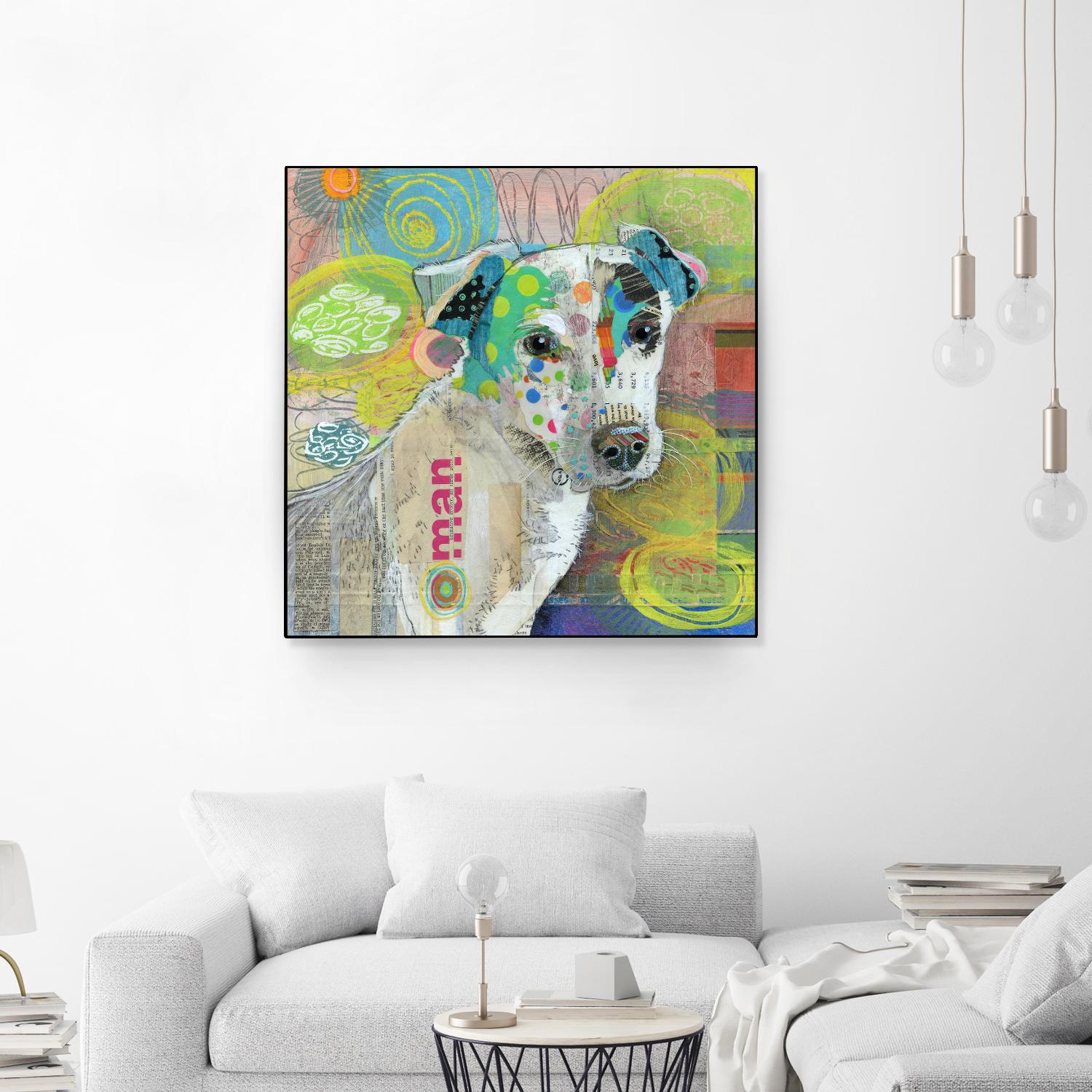 The Ham Man by Judy Verhoeven on GIANT ART - multicolor animals; contemporary