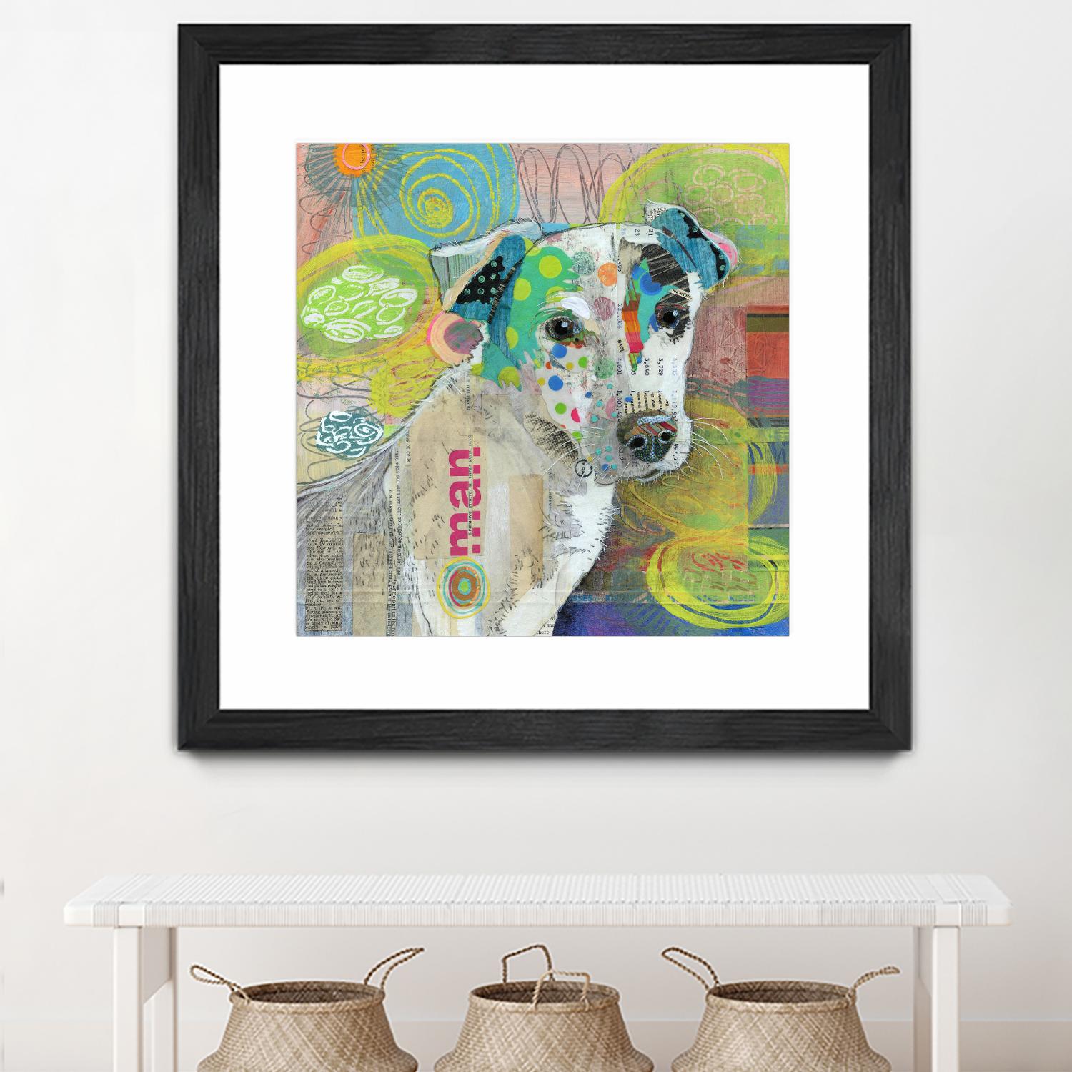 The Ham Man by Judy Verhoeven on GIANT ART - multicolor animals; contemporary