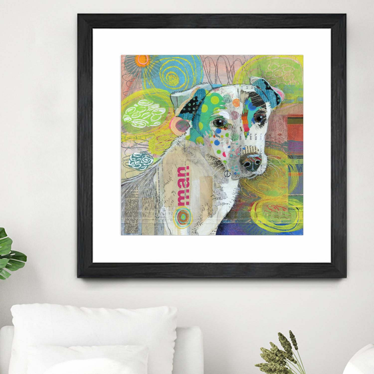 The Ham Man by Judy Verhoeven on GIANT ART - multicolor animals; contemporary