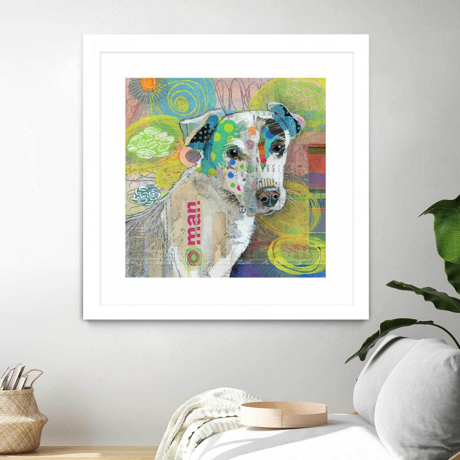 The Ham Man by Judy Verhoeven on GIANT ART - multicolor animals; contemporary