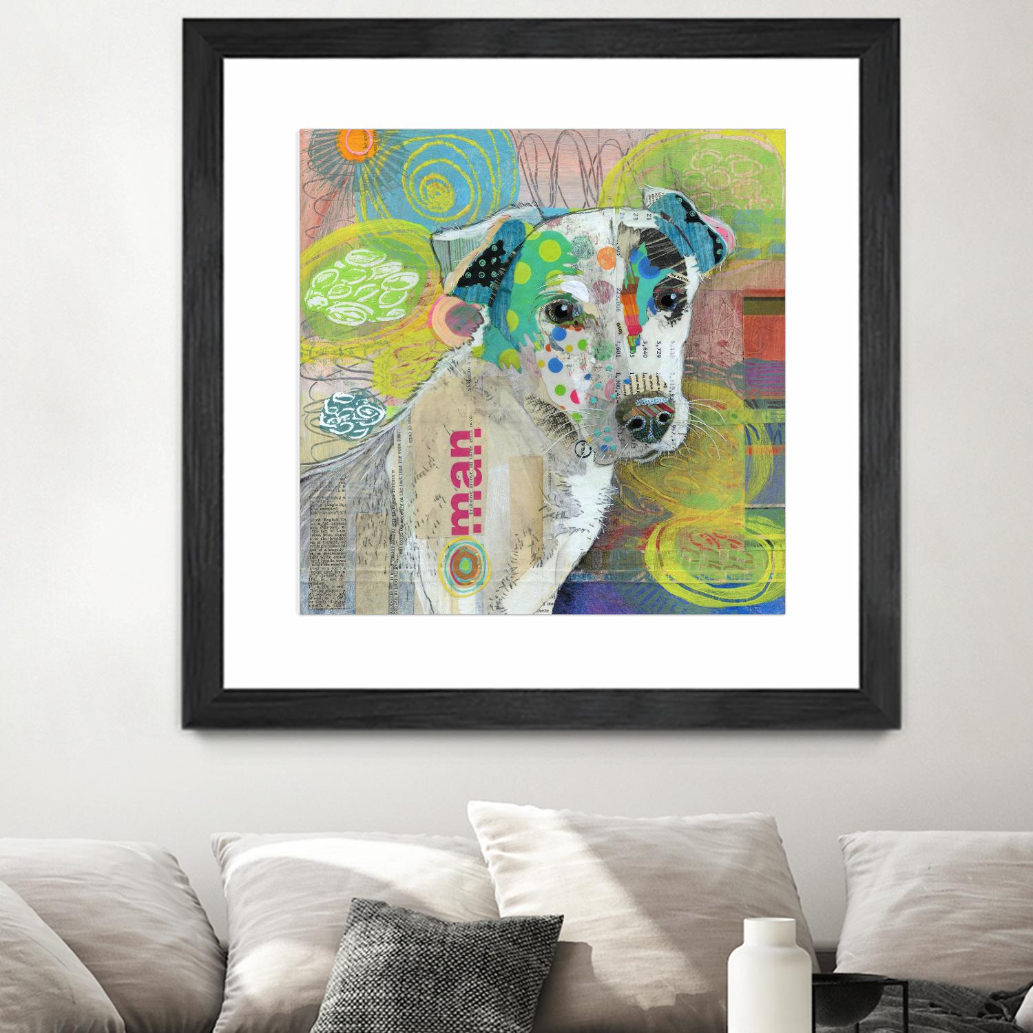 The Ham Man by Judy Verhoeven on GIANT ART - multicolor animals; contemporary