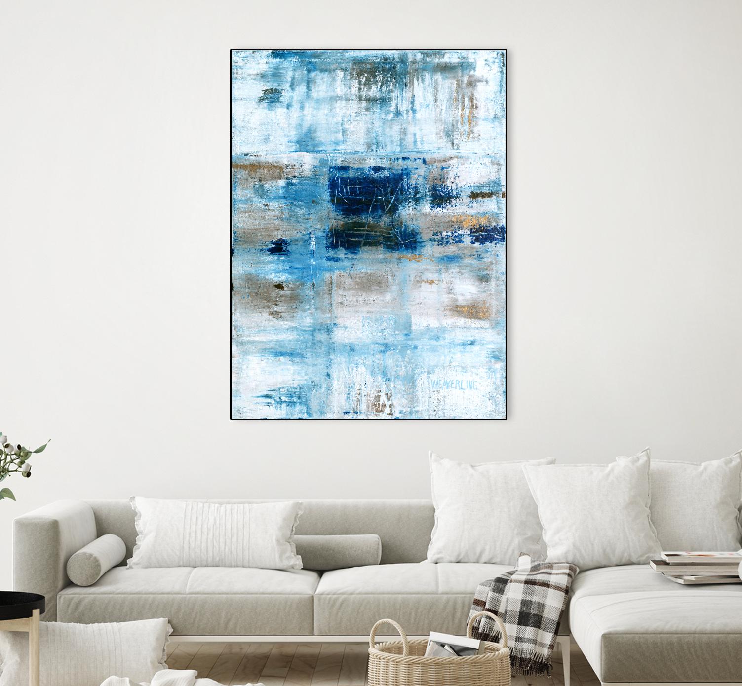 Heaven by Julie Weaverling on GIANT ART - white abstract