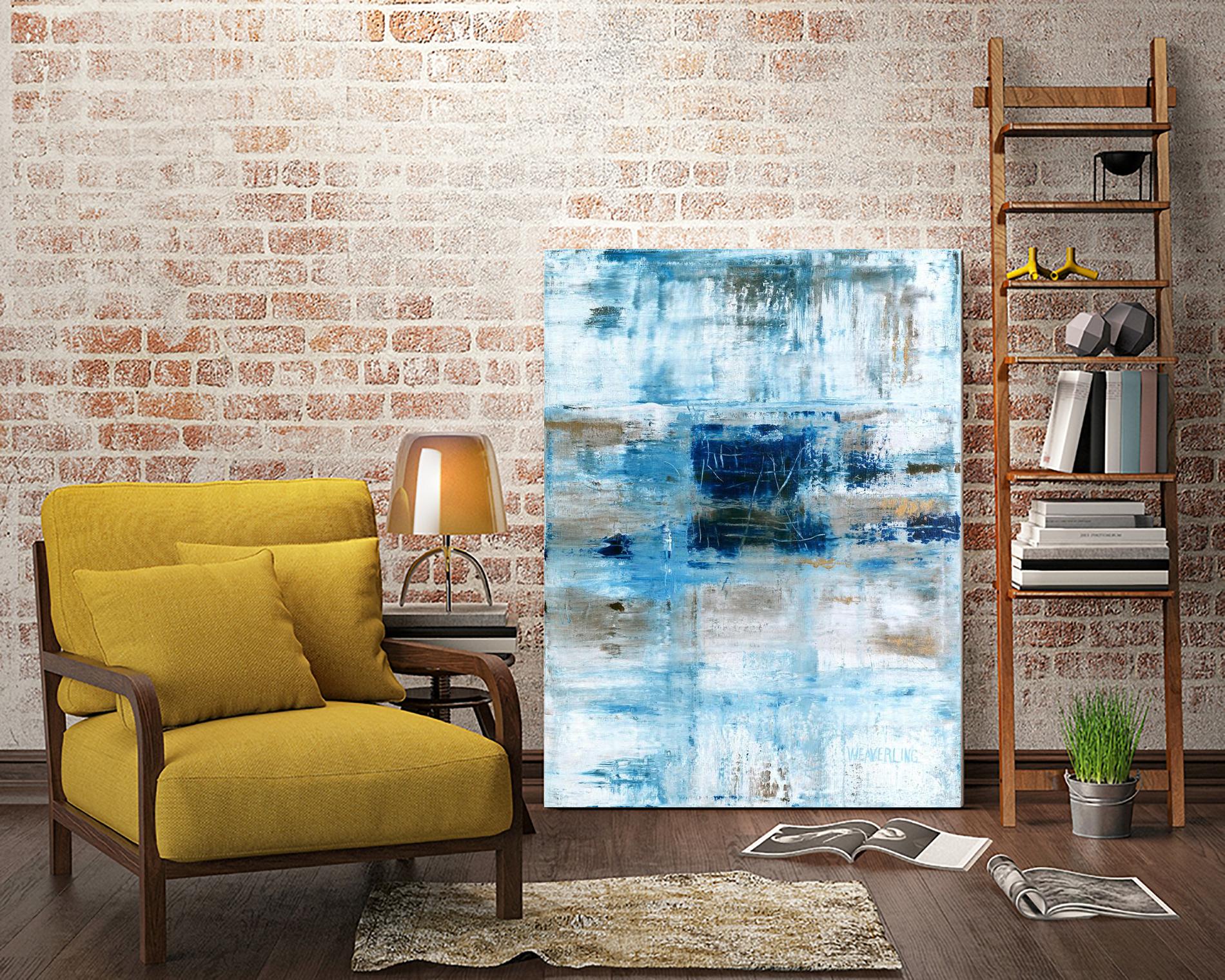 Heaven by Julie Weaverling on GIANT ART - white abstract