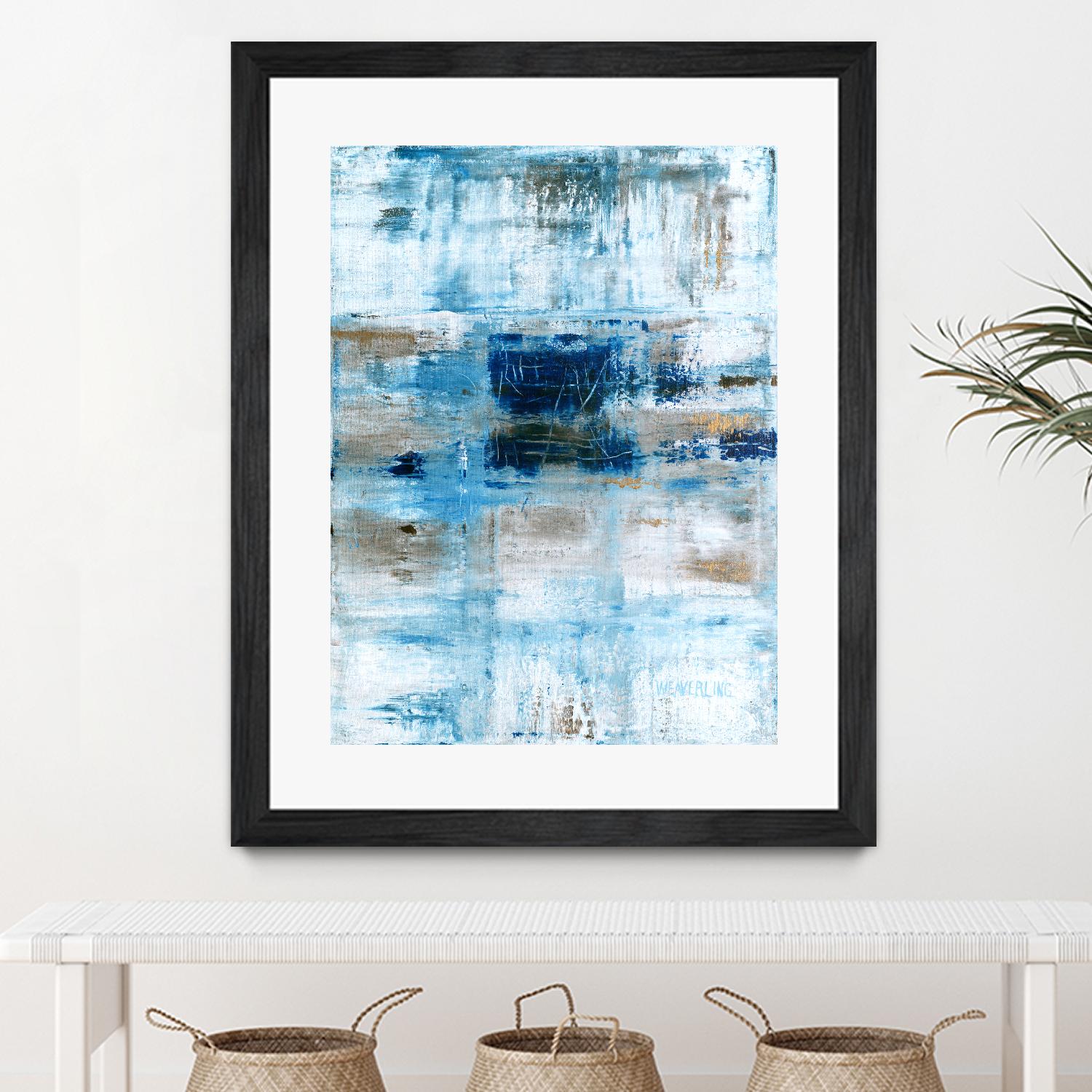Heaven by Julie Weaverling on GIANT ART - white abstract