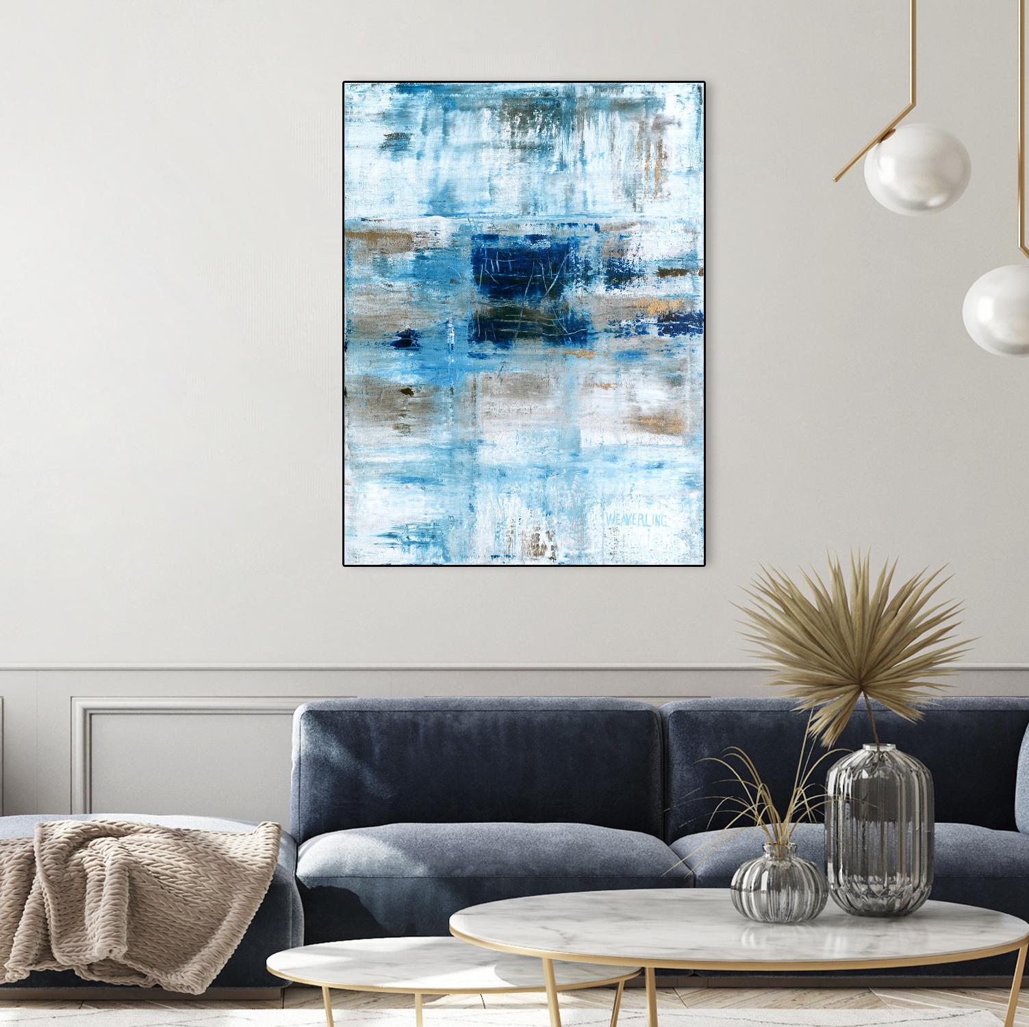 Heaven by Julie Weaverling on GIANT ART - white abstract