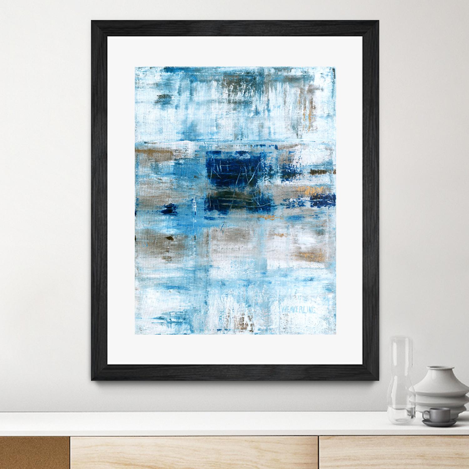 Heaven by Julie Weaverling on GIANT ART - white abstract