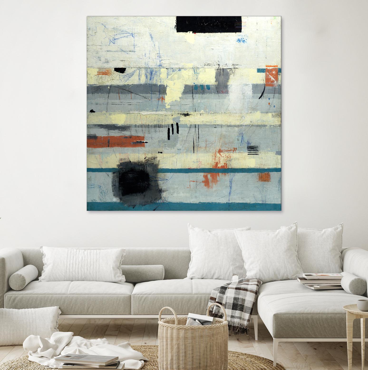 Find Your Serenity by Julie Weaverling on GIANT ART - multicolor abstracts; contemporary