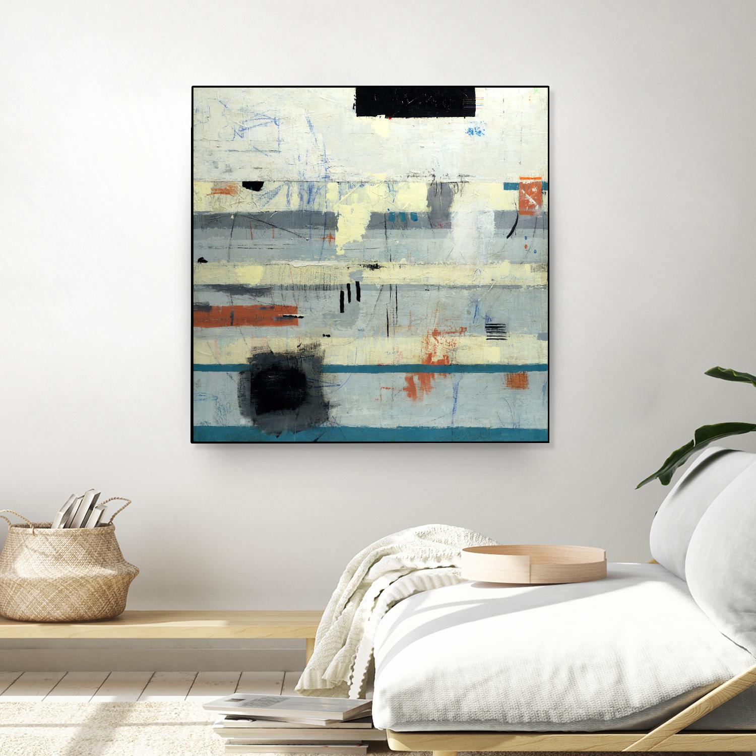 Find Your Serenity by Julie Weaverling on GIANT ART - multicolor abstracts; contemporary