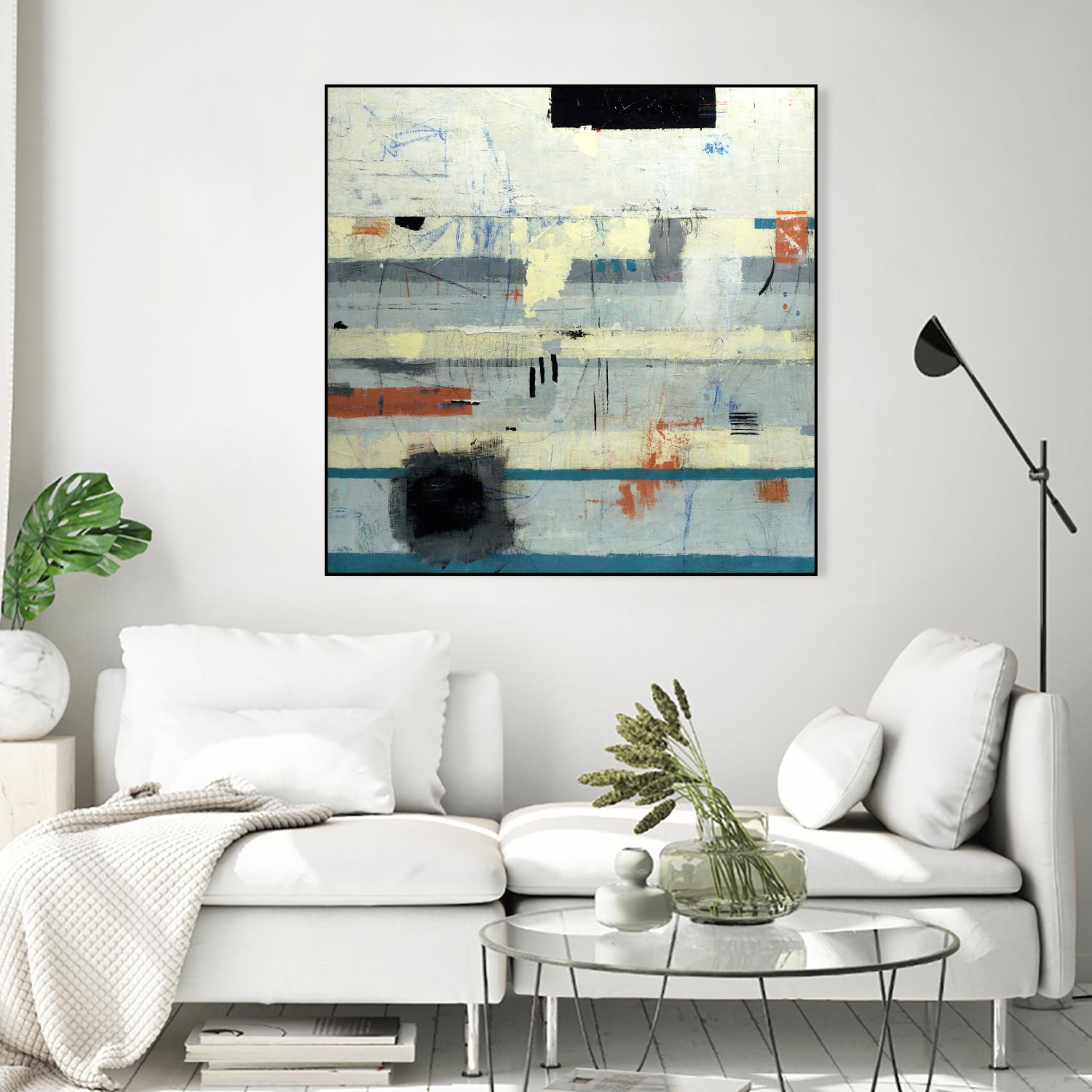 Find Your Serenity by Julie Weaverling on GIANT ART - multicolor abstracts; contemporary