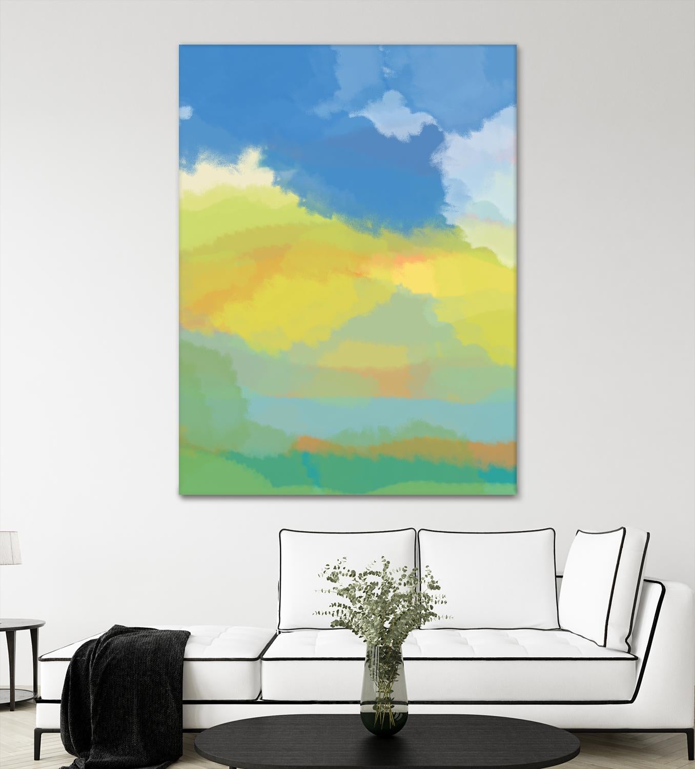 Break in the Weather by Jan Weiss on GIANT ART - multicolor contemporary; abstracts