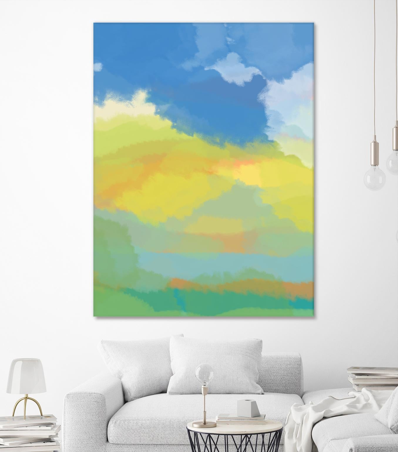 Break in the Weather by Jan Weiss on GIANT ART - multicolor contemporary; abstracts