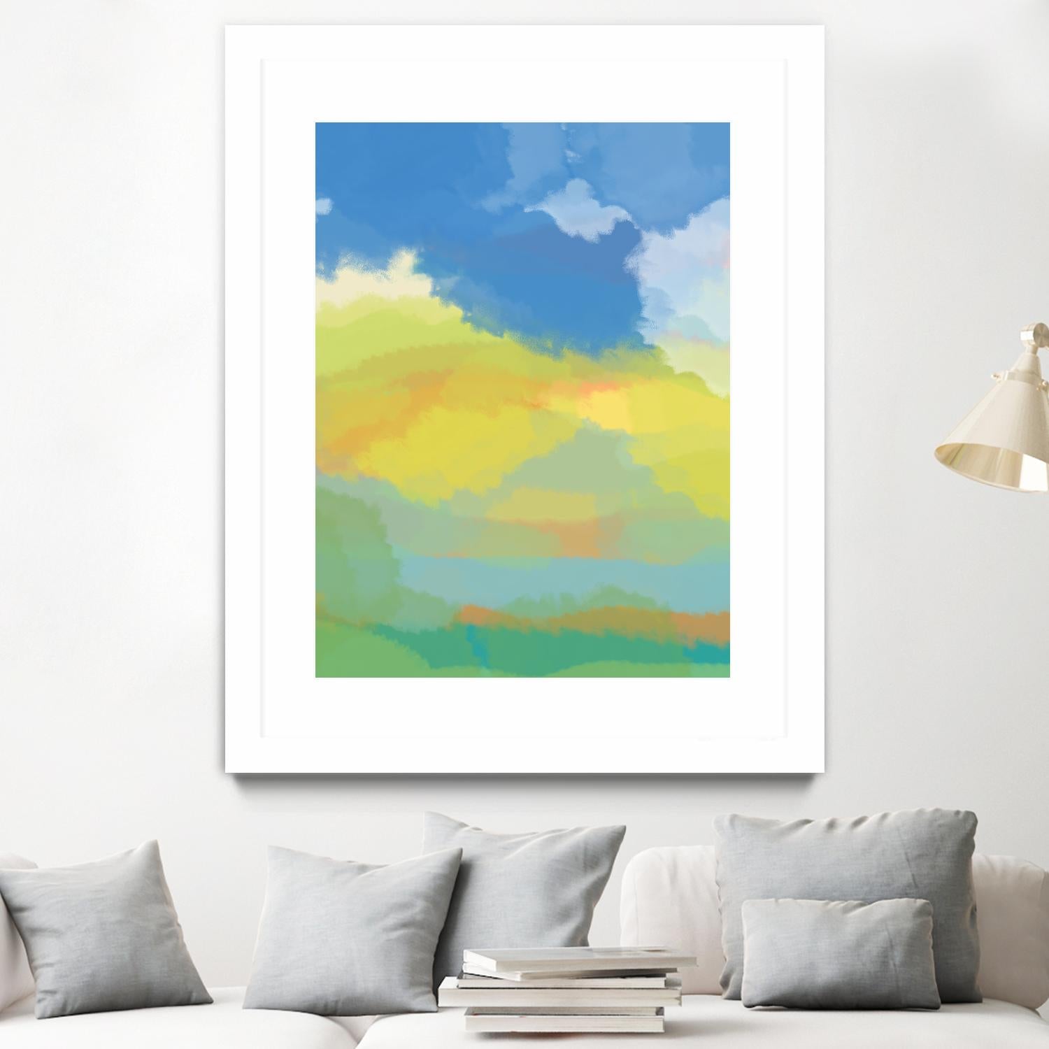 Break in the Weather by Jan Weiss on GIANT ART - multicolor contemporary; abstracts