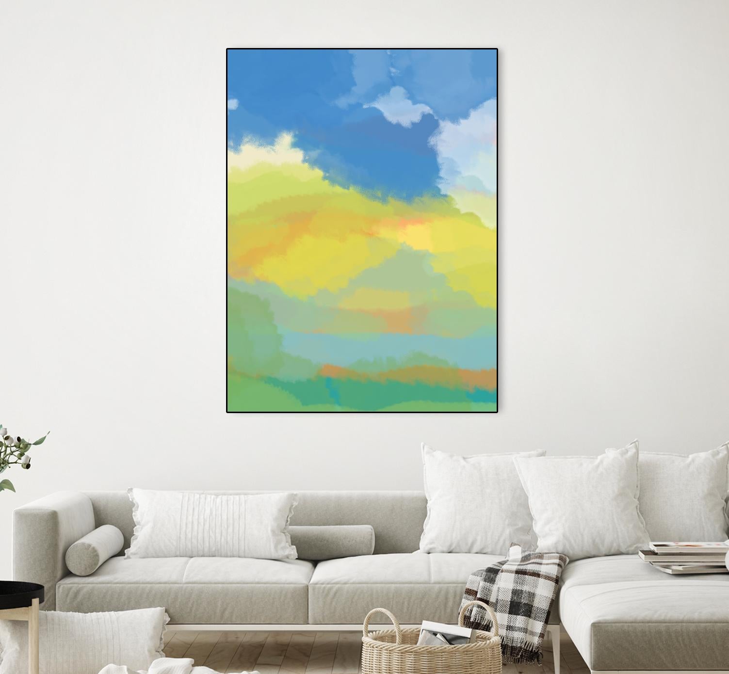 Break in the Weather by Jan Weiss on GIANT ART - multicolor contemporary; abstracts