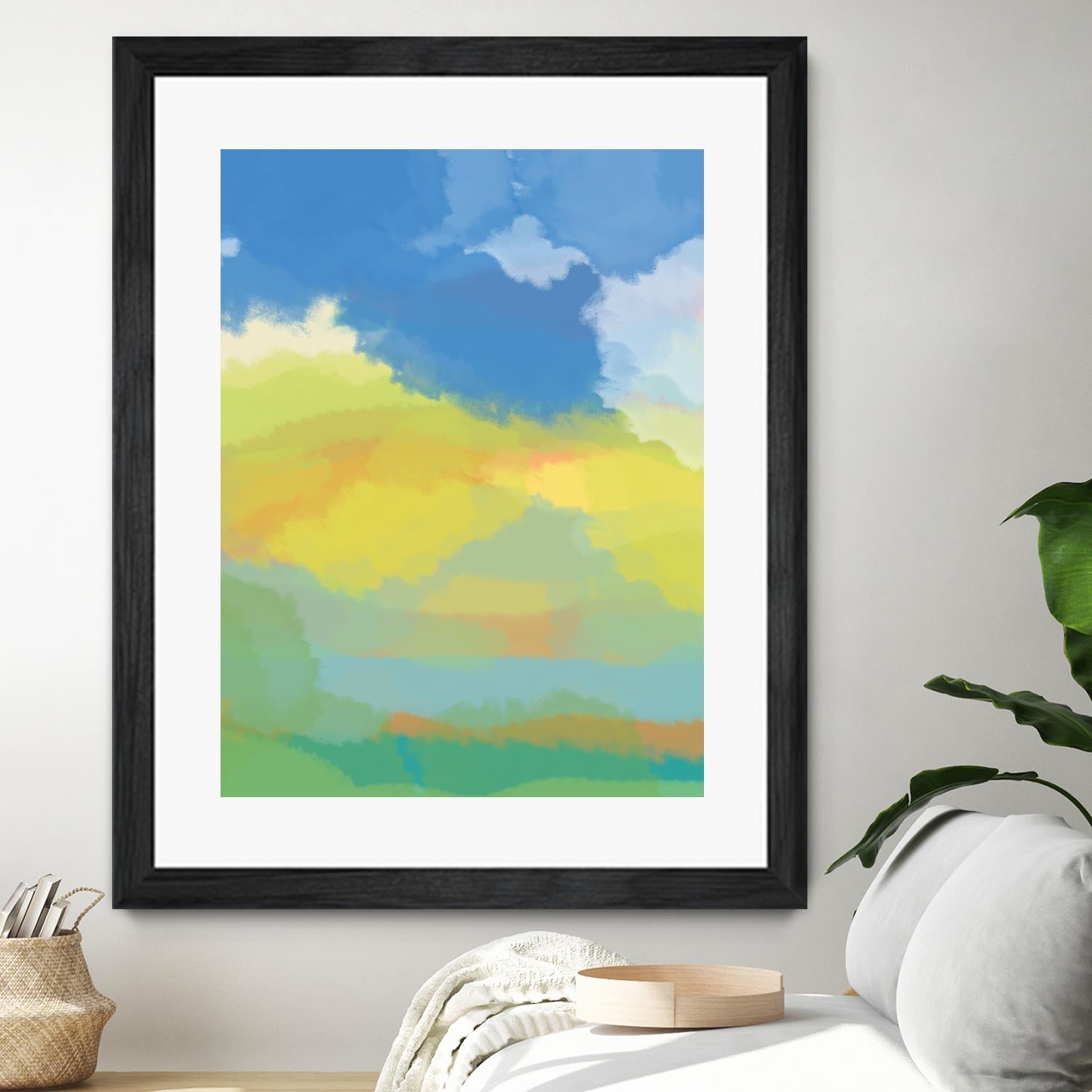 Break in the Weather by Jan Weiss on GIANT ART - multicolor contemporary; abstracts