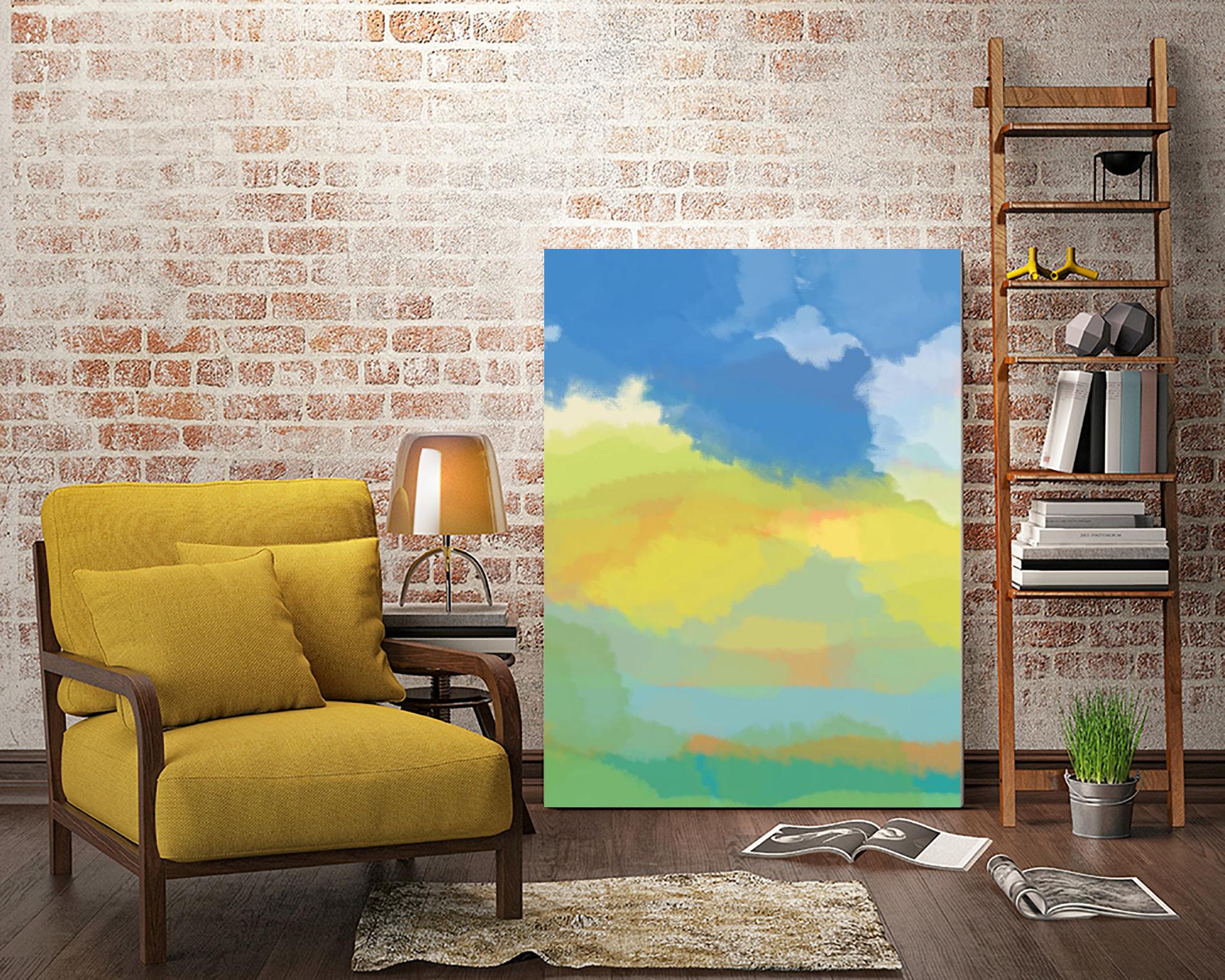 Break in the Weather by Jan Weiss on GIANT ART - multicolor contemporary; abstracts