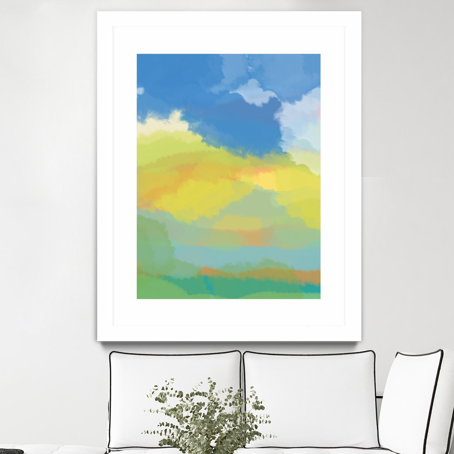 Break in the Weather by Jan Weiss on GIANT ART - multicolor contemporary; abstracts