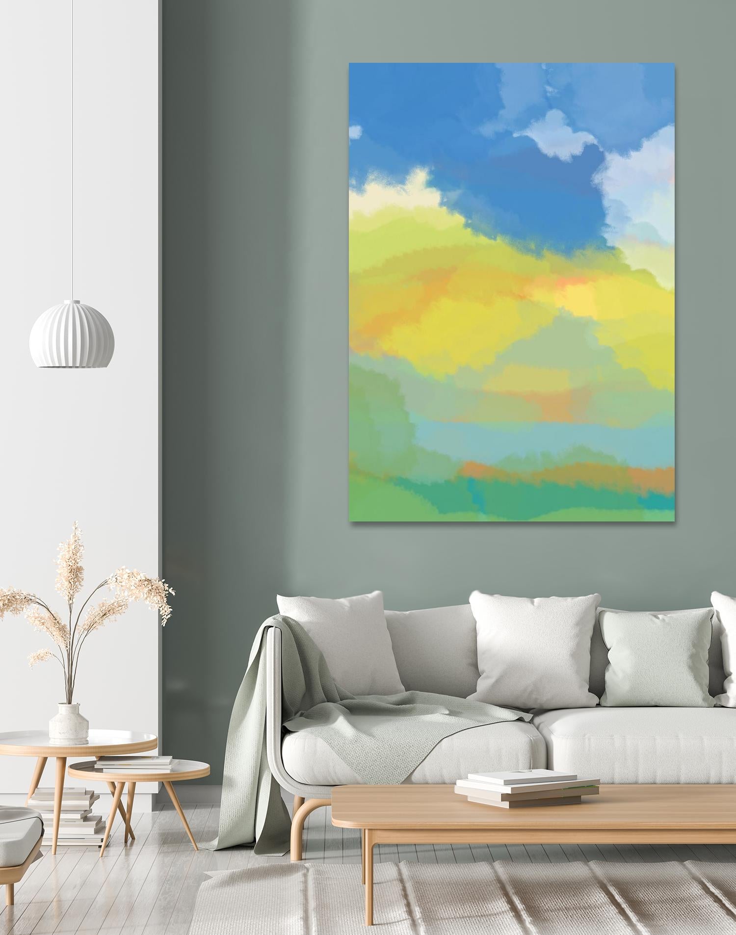 Break in the Weather by Jan Weiss on GIANT ART - multicolor contemporary; abstracts