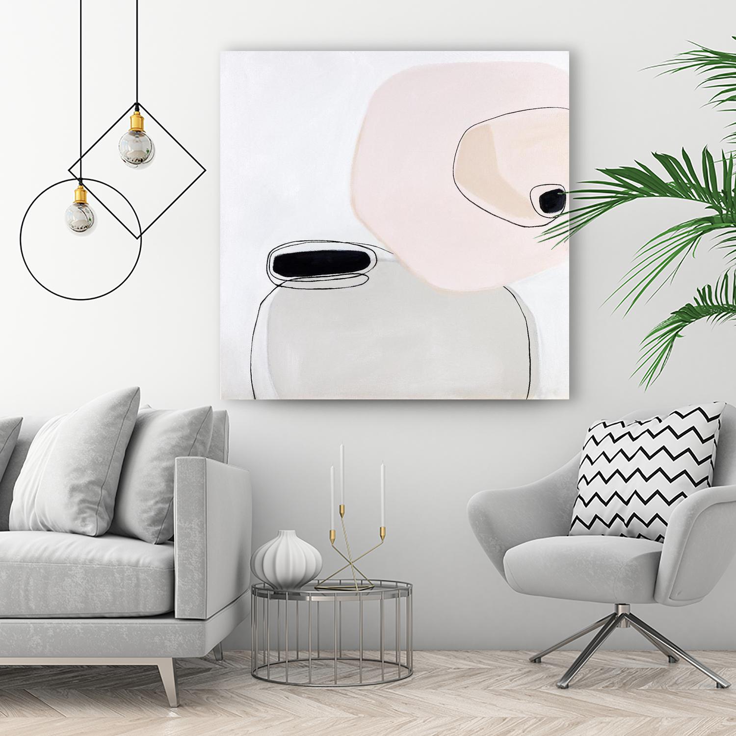 TRANQUILITY by Marvin on GIANT ART - beige shapes