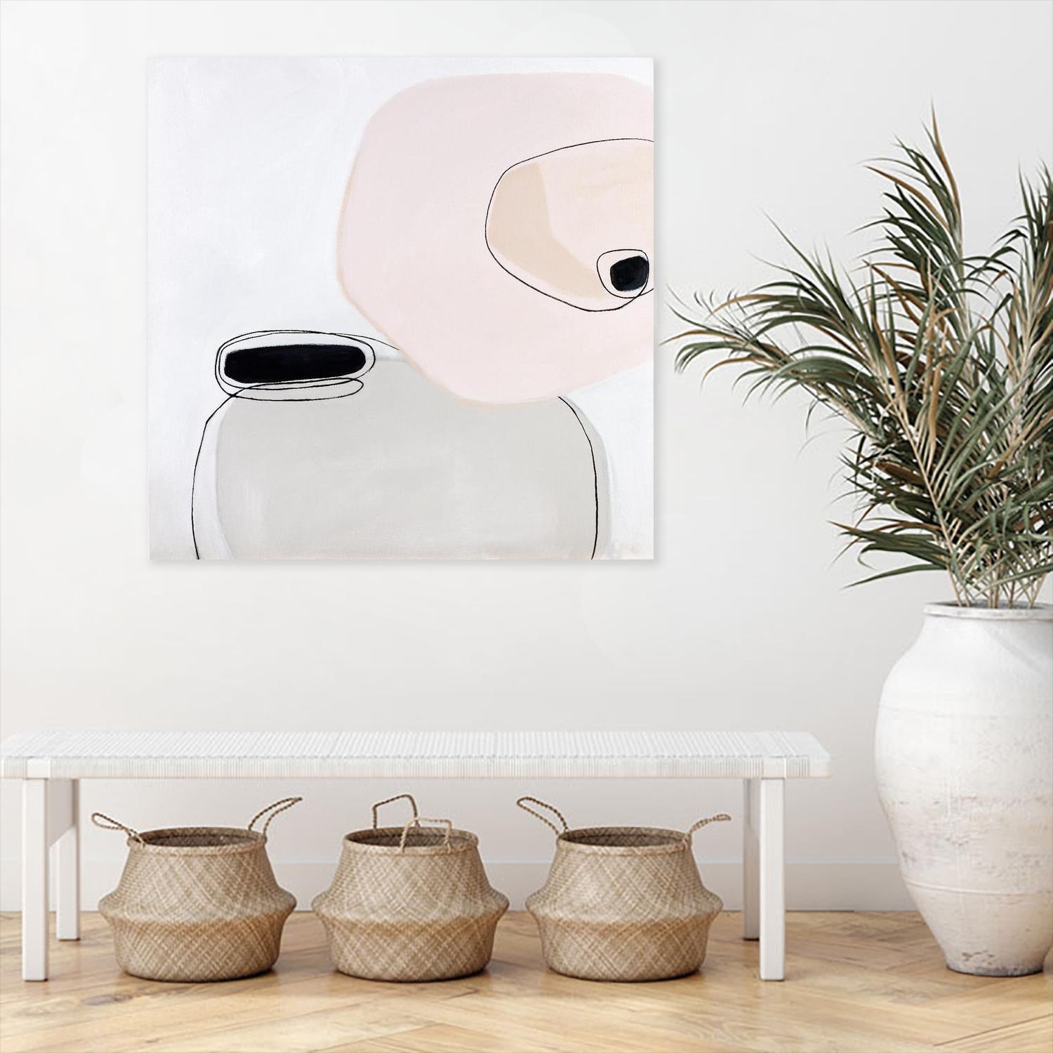 TRANQUILITY by Marvin on GIANT ART - beige shapes