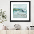 Beneath the Surface by Grace Rowman on GIANT ART - blue abstract