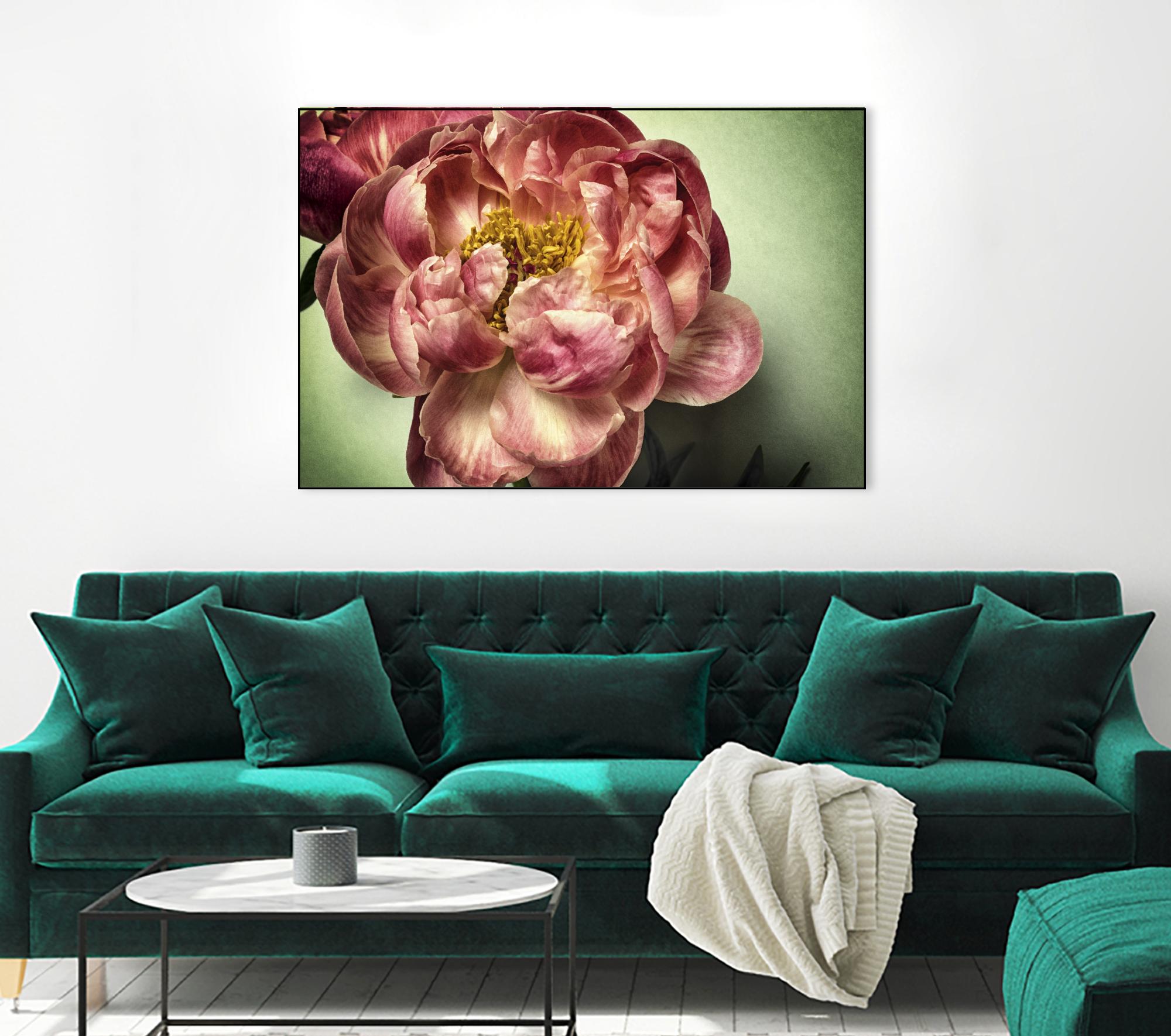 Standing in the Sun III by Jennifer Beavers on GIANT ART - green floral