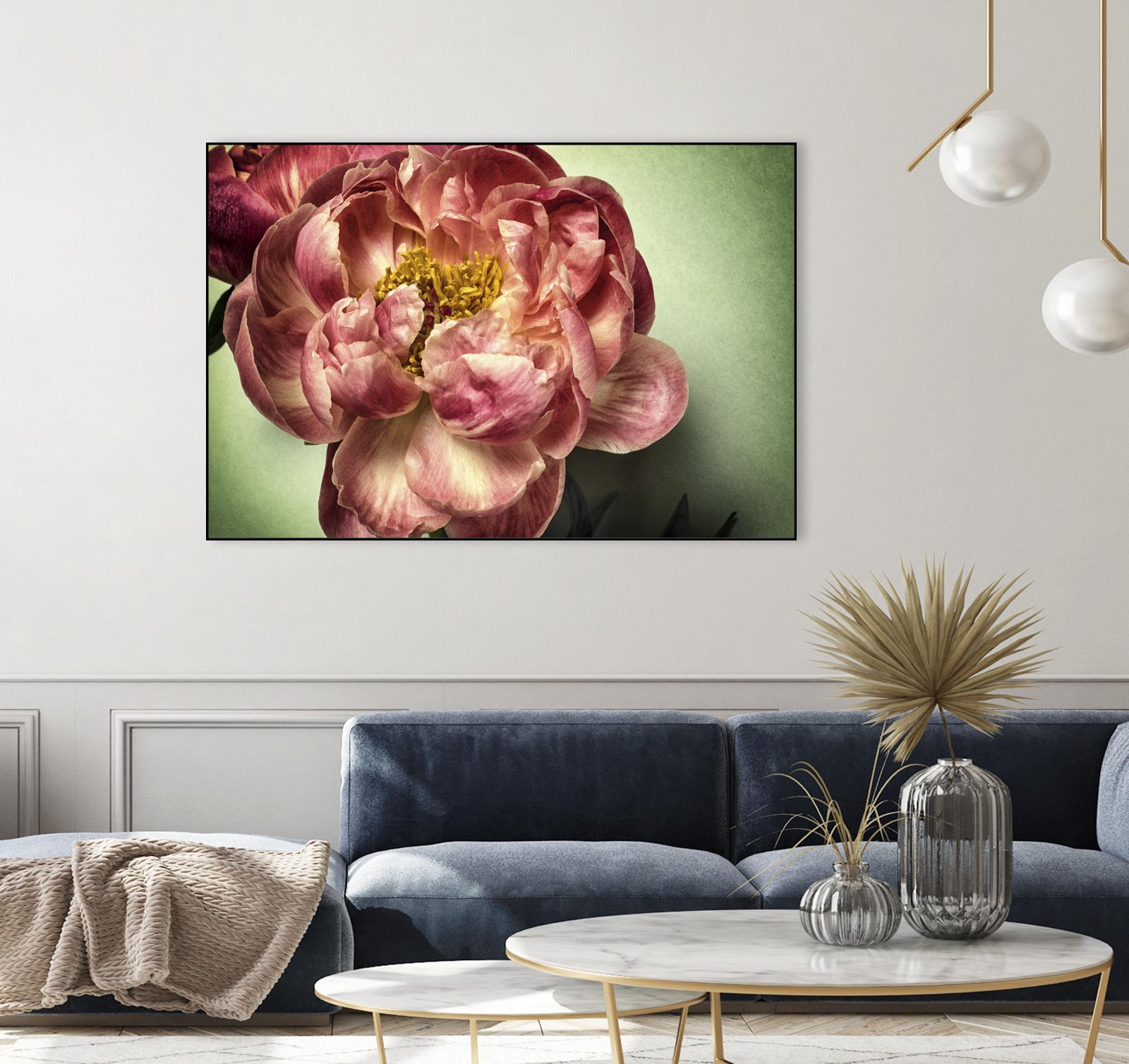 Standing in the Sun III by Jennifer Beavers on GIANT ART - green floral