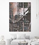 Scaffolds II by Enrico Varrasso on GIANT ART - white city scene