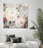 Big Bouquette III by Ella K on GIANT ART - red floral