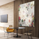 Big Bouquette III by Ella K on GIANT ART - red floral