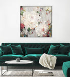 Big Bouquette III by Ella K on GIANT ART - red floral