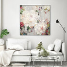 Big Bouquette III by Ella K on GIANT ART - red floral