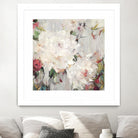 Big Bouquette III by Ella K on GIANT ART - red floral