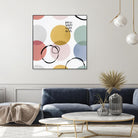 Colour Motion II by Isabelle Z on GIANT ART - red abstract