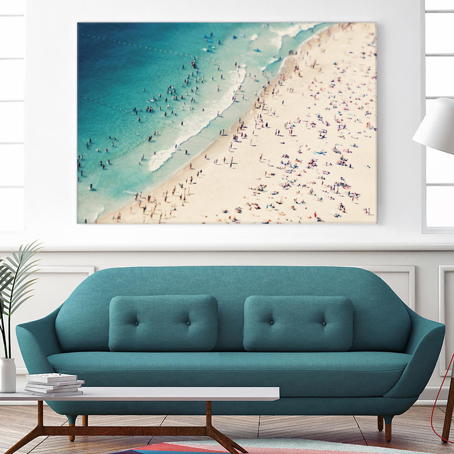 Summer Fun I by Ingrid Beddoes on GIANT ART - beige photograpy sand